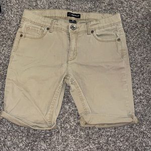 Khaki kind shorts